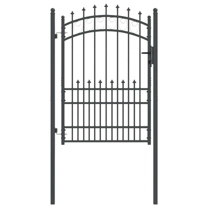 Cancello della recinzione con punte EMMEN 170 x 100 cm | homemem39