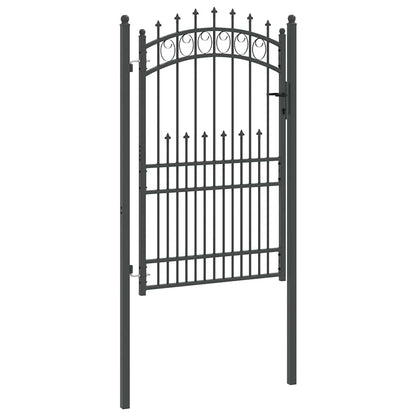 Cancello della recinzione con punte EMMEN 200 x 100 cm | homemem39