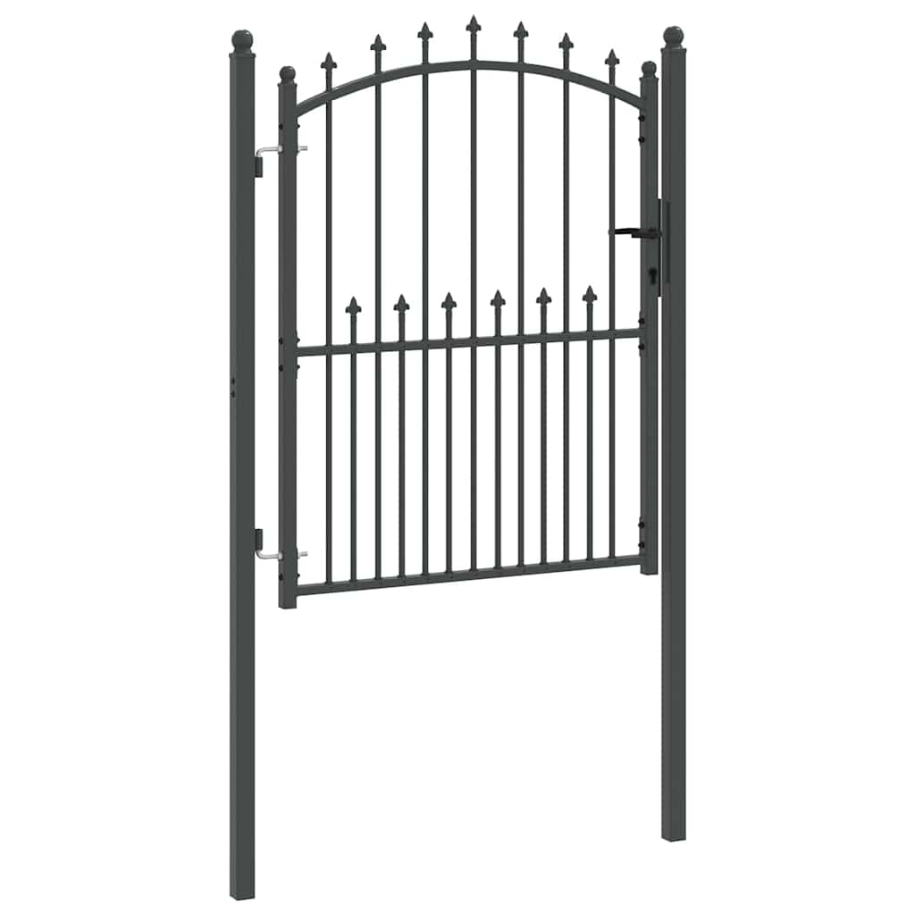 Cancello della recinzione con punte EMMEN 150 x 100 cm | homemem39