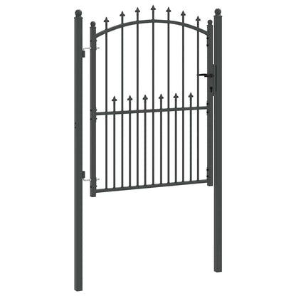 Cancello della recinzione con punte EMMEN 150 x 100 cm | homemem39