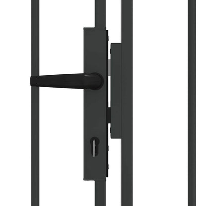Cancello per recinzione ASSEN 401 x 224,5 cm Acciaio Grigio | homemem39