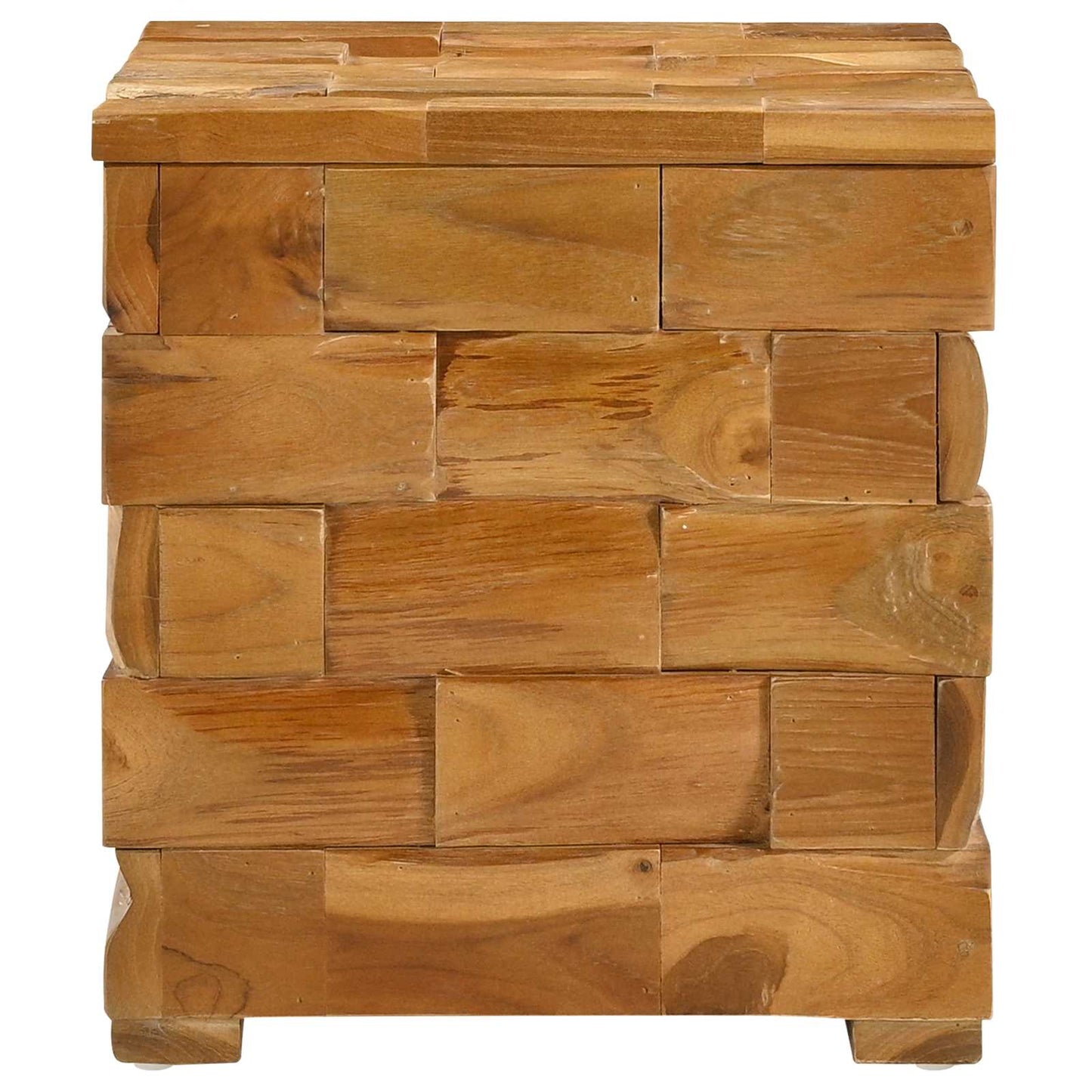Sgabello per Riporre Marrone 40 x 40 x 45 cm | homemem39