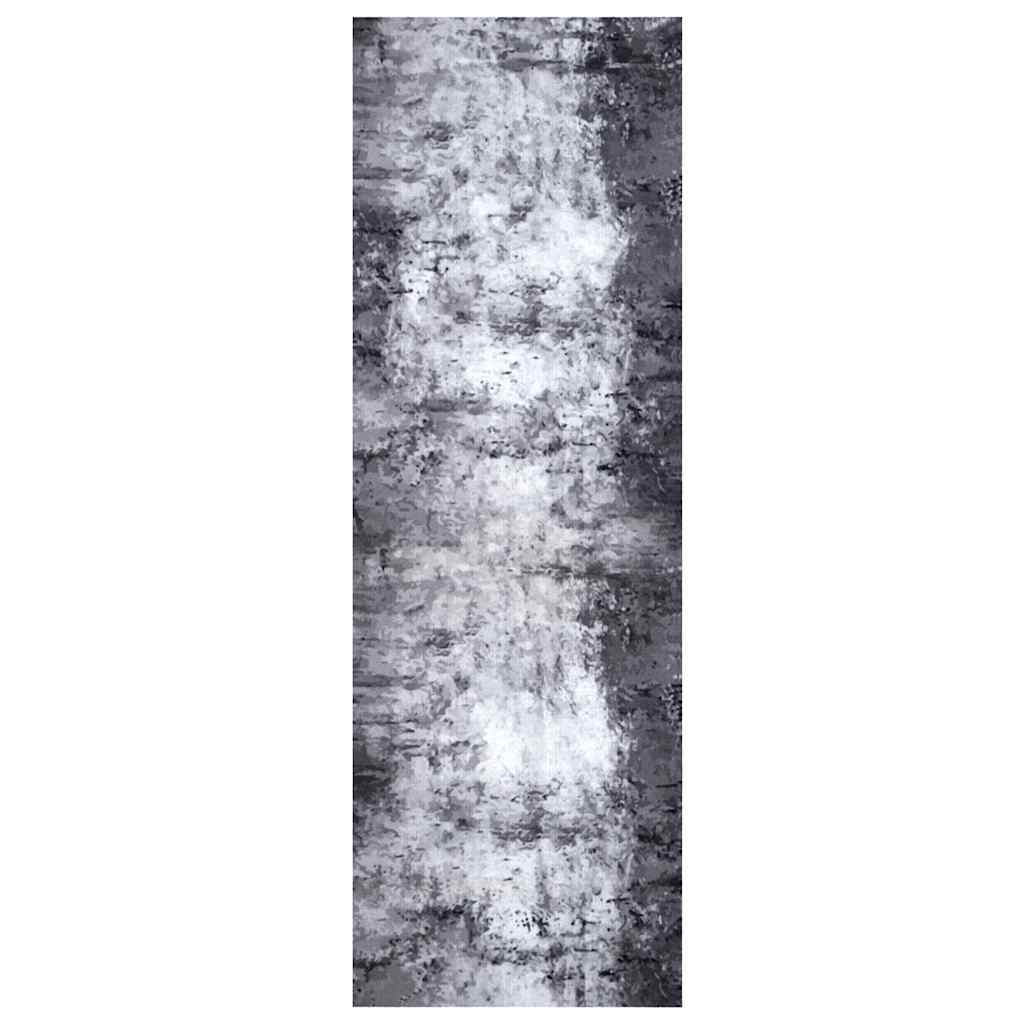 Tappeto da Cucina Grigio 180 x 60 cm Velluto | homemem39