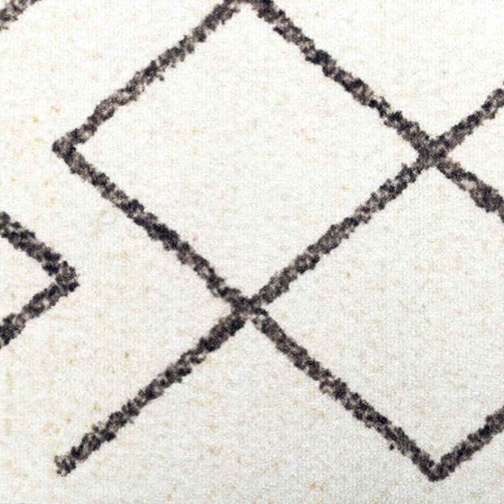 Tappeto da Cucina Bianco 180 x 60 cm Velluto | homemem39