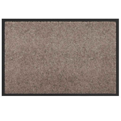 Tappetino Beige 60 x 40 x 1.2 cm Tessuto Teddy