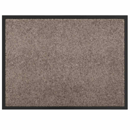 Tappetino Beige 60 x 40 x 1.2 cm Tessuto Teddy