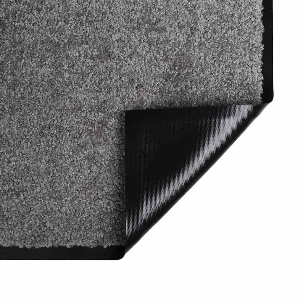 Tappetino Grigio chiaro 60 x 40 x 1.2 cm Tessuto Teddy