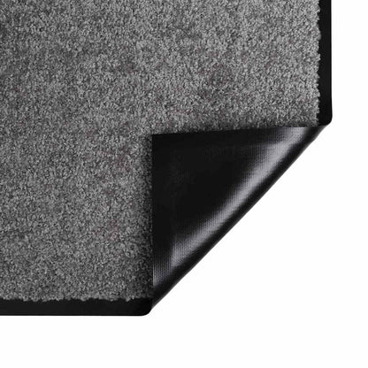 Tappetino Grigio chiaro 60 x 40 x 1.2 cm Tessuto Teddy