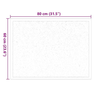 Tappetino Bordò 60 x 40 x 1.2 cm Tessuto Teddy