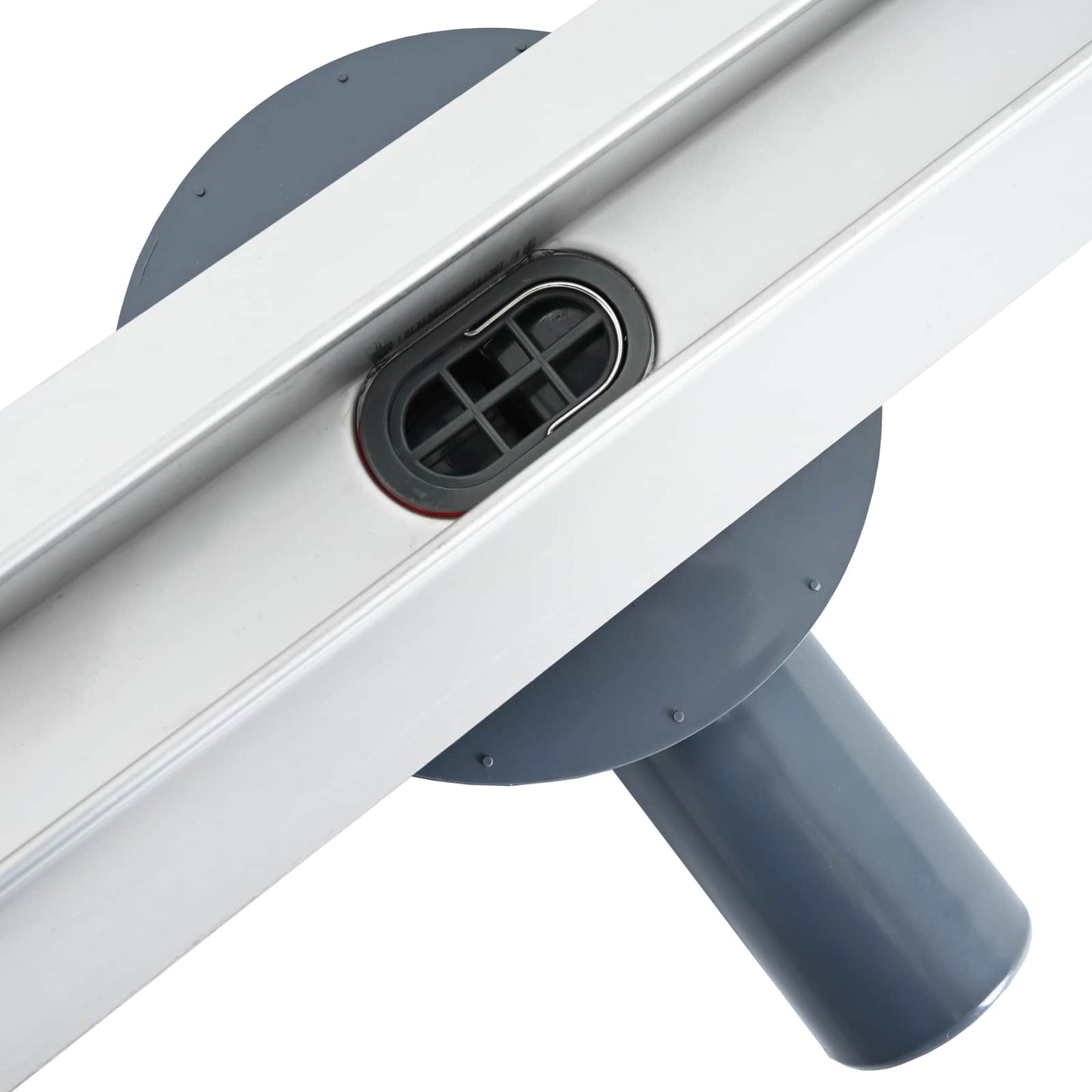 Scolascale per doccia a 360° con modello slim Argento 60 cm | homemem39