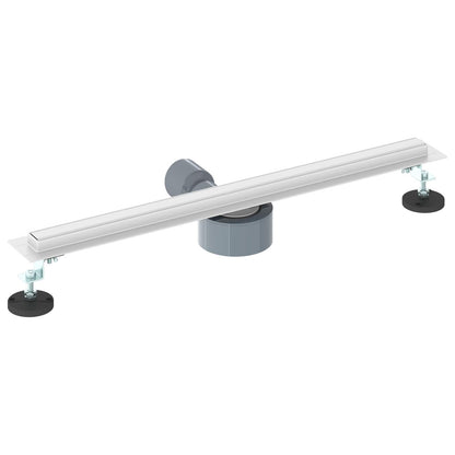 Scolascale per doccia a 360° con modello slim Argento 60 cm | homemem39