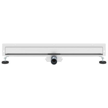 Scarico Doccia da Parete Argento 80 cm Acciaio Inox 304 | homemem39
