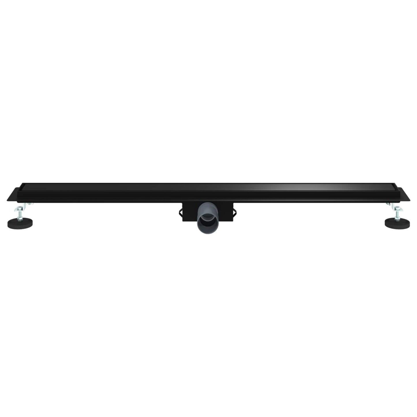 Drenaggio doccia 2 in 1 Nero 100 cm Acciaio Inox 304 | homemem39