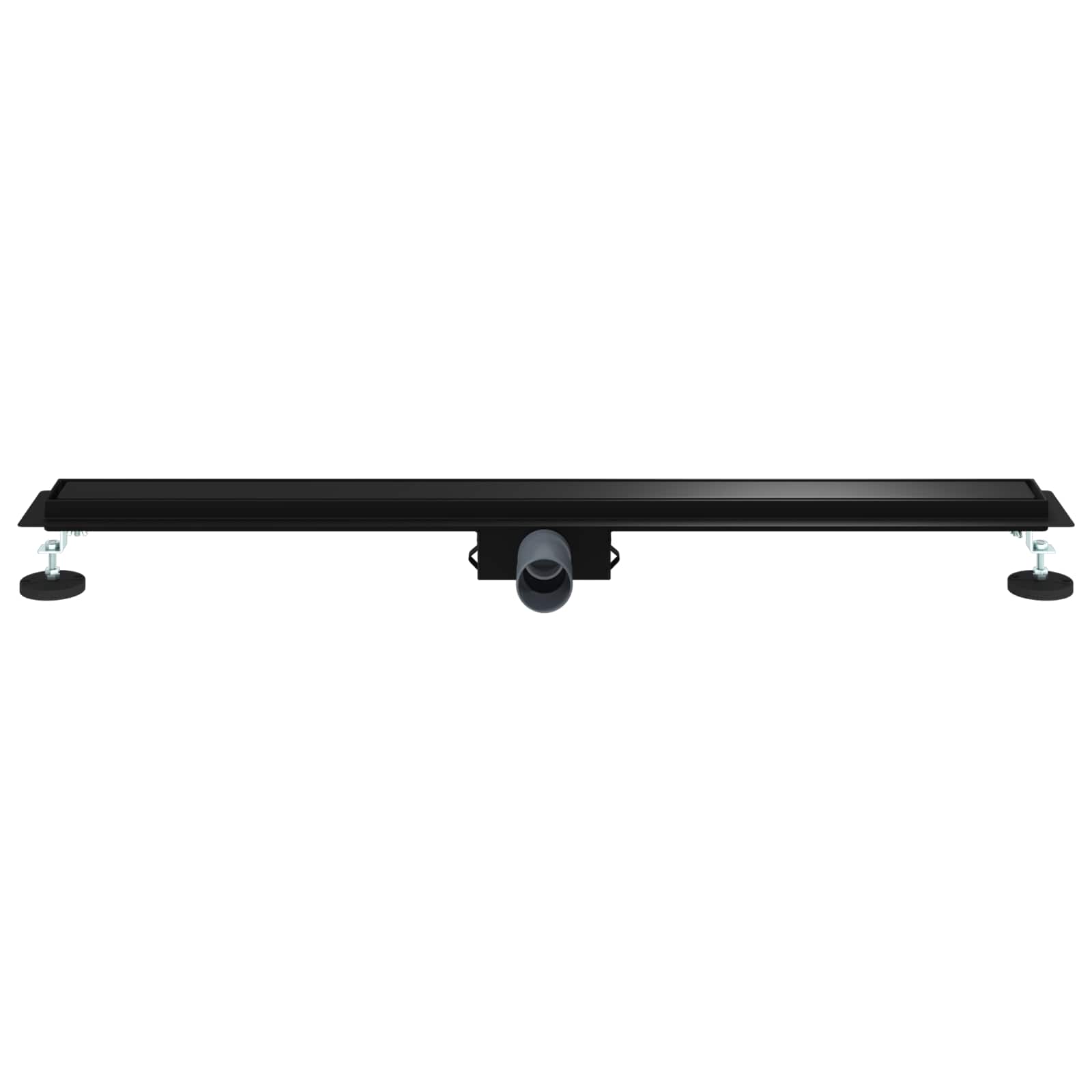 Drenaggio doccia 2 in 1 Nero 100 cm Acciaio Inox 304 | homemem39