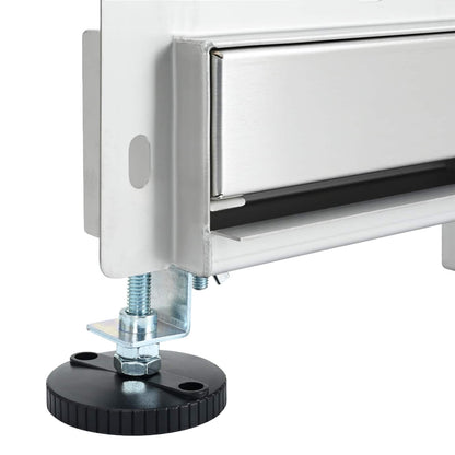 Scarico Doccia da Parete Argento 50 cm Acciaio Inox 304 | homemem39