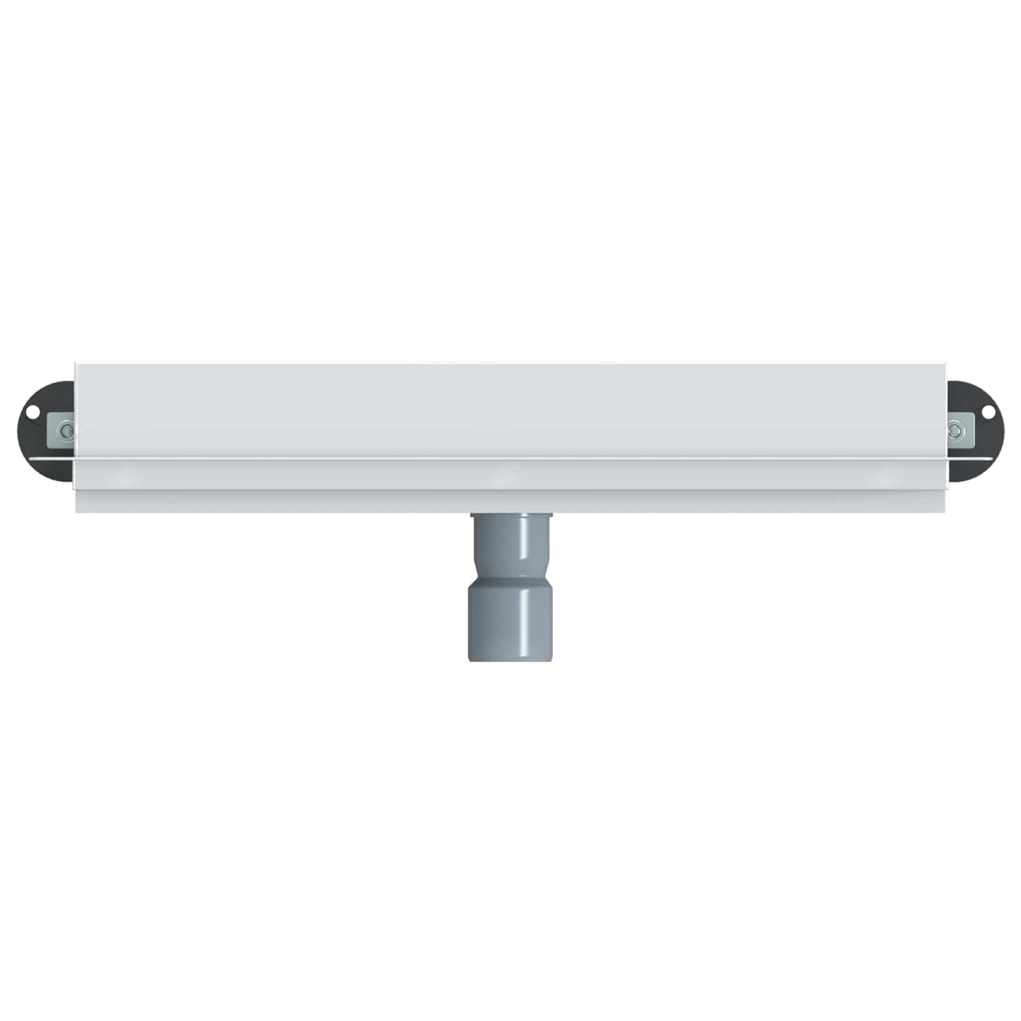 Scarico Doccia da Parete Argento 50 cm Acciaio Inox 304 | homemem39