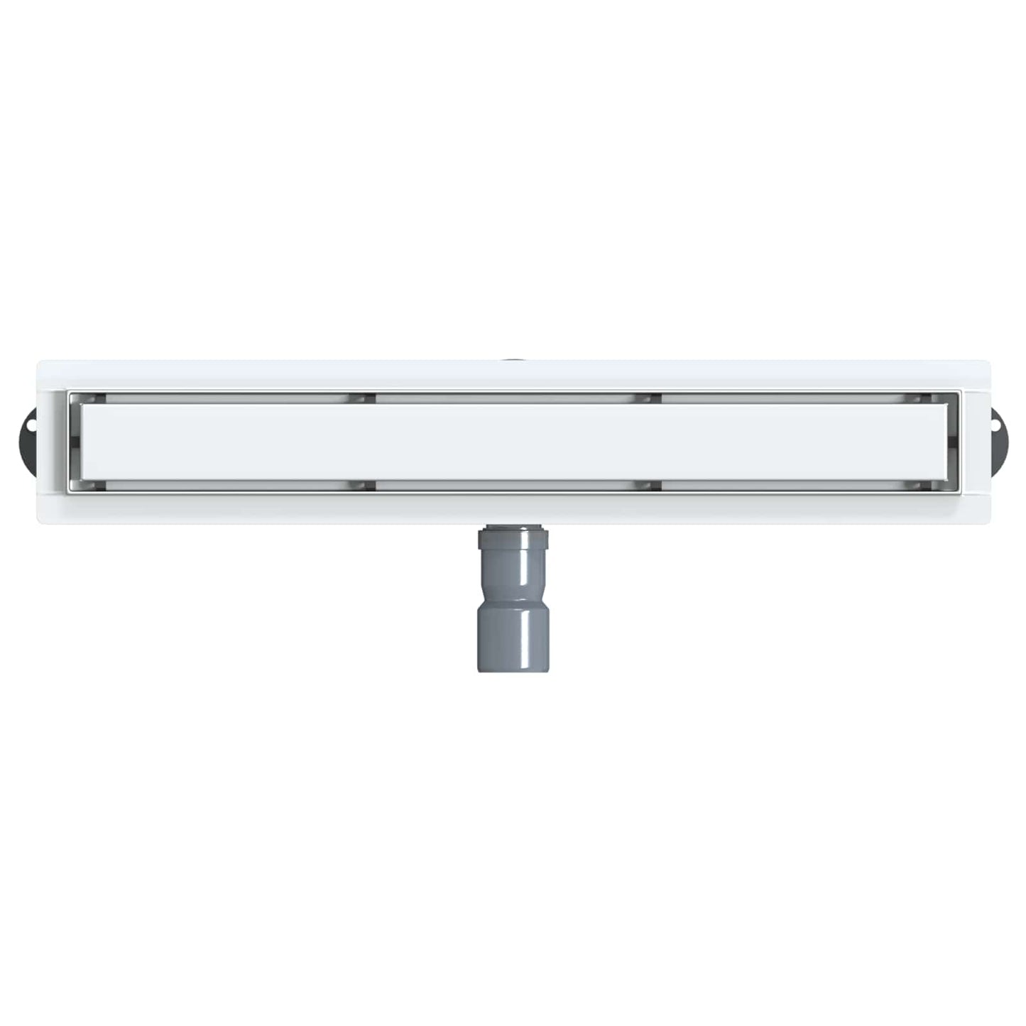 Scarico doccia 2-in-1 con sifone a 360° Argento 60 cm | homemem39