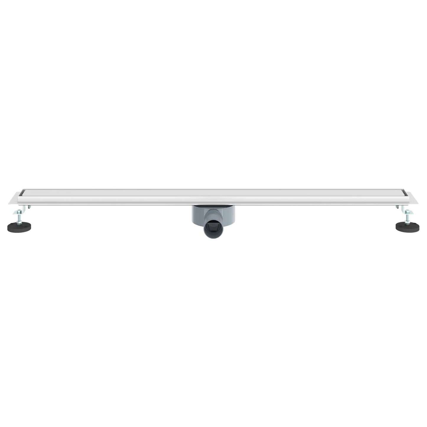 Scarico doccia 2-in-1 con sifone a 360° Argento 100 cm | homemem39