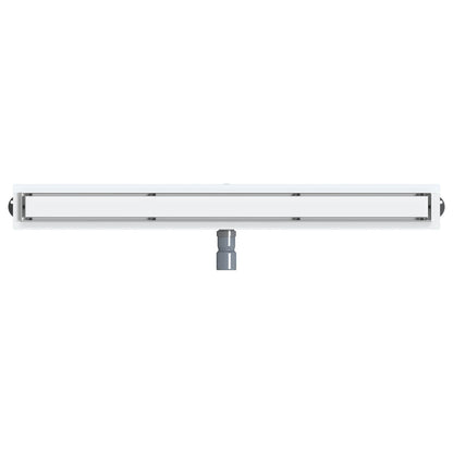 Scarico doccia 2-in-1 con sifone a 360° Argento 100 cm | homemem39