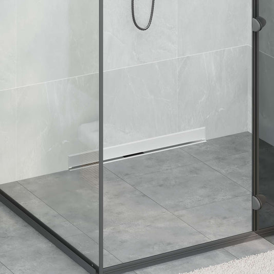 Scarico Doccia da Parete Argento 70 cm Acciaio Inox 304 | homemem39