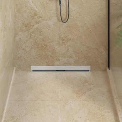 Scarico Doccia da Parete Argento 70 cm Acciaio Inox 304 | homemem39