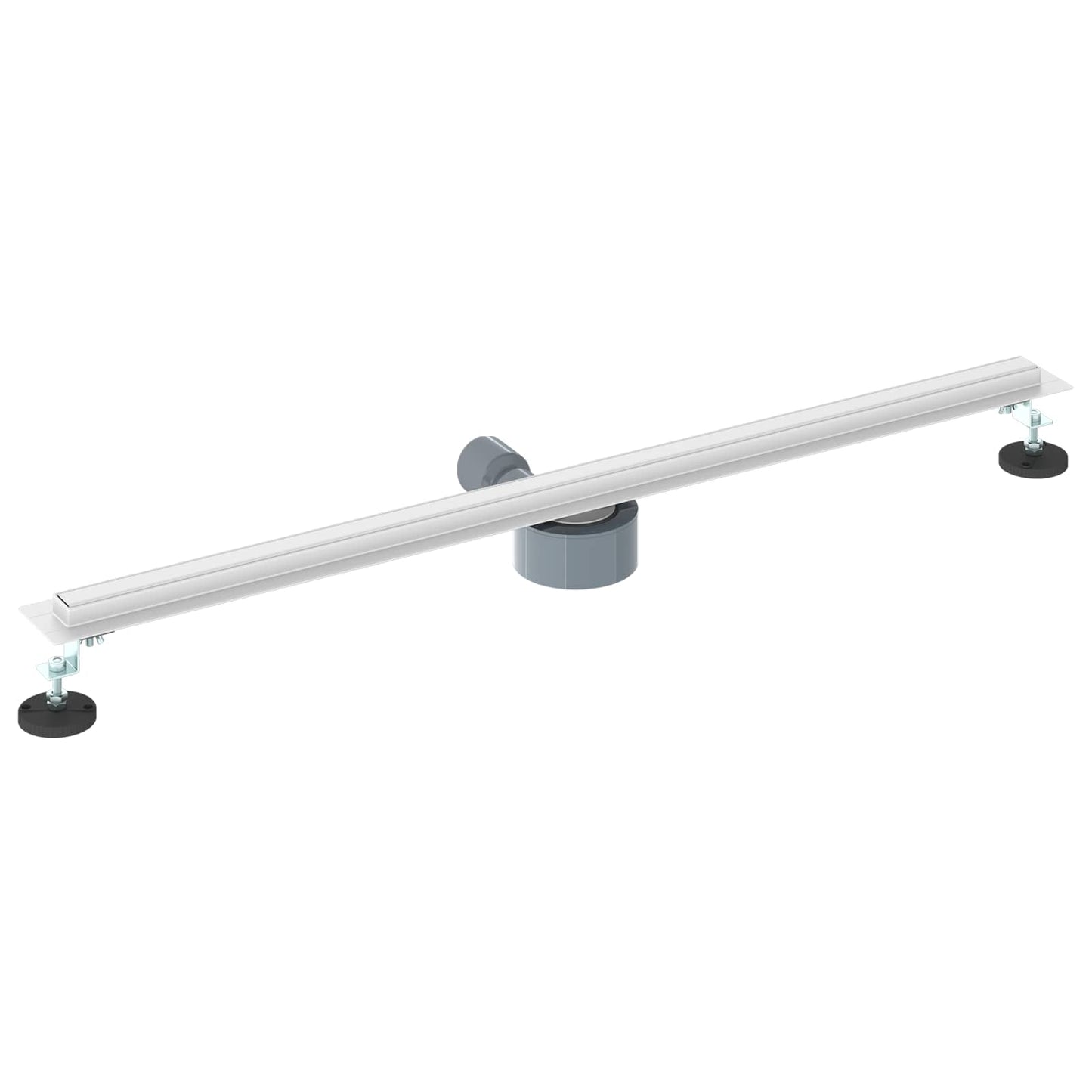 Scolascale per doccia a 360° con modello slim Argento 90 cm | homemem39