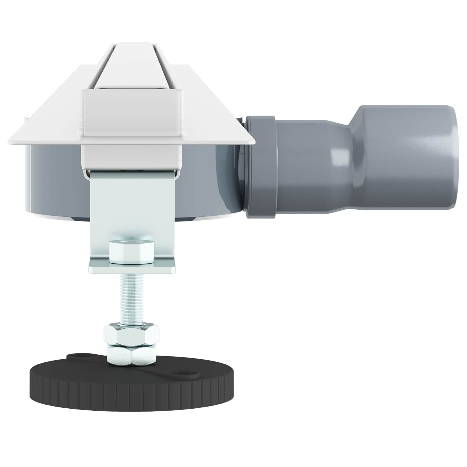 Scolascale per doccia a 360° con modello slim Argento 90 cm | homemem39