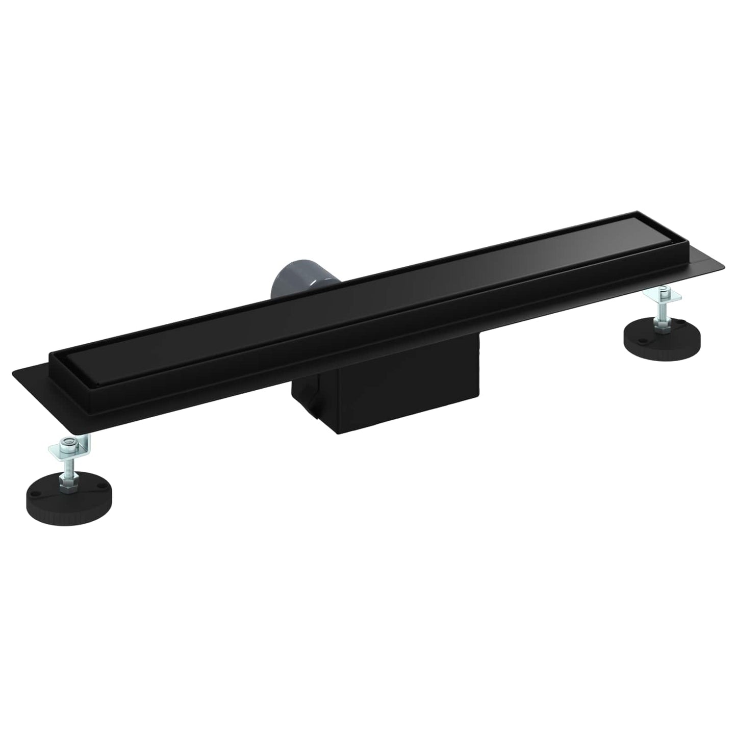 Drenaggio doccia 2 in 1 Nero 60 cm Acciaio Inox 304 | homemem39