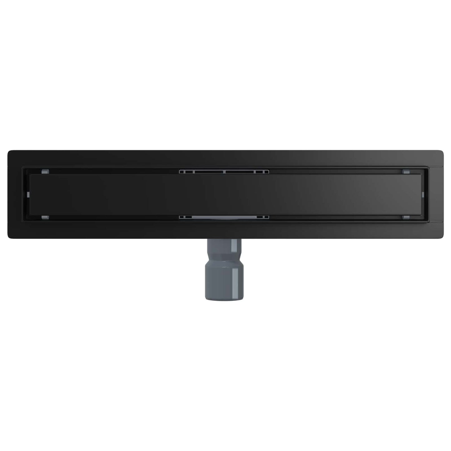 Drenaggio doccia 2 in 1 Nero 60 cm Acciaio Inox 304 | homemem39