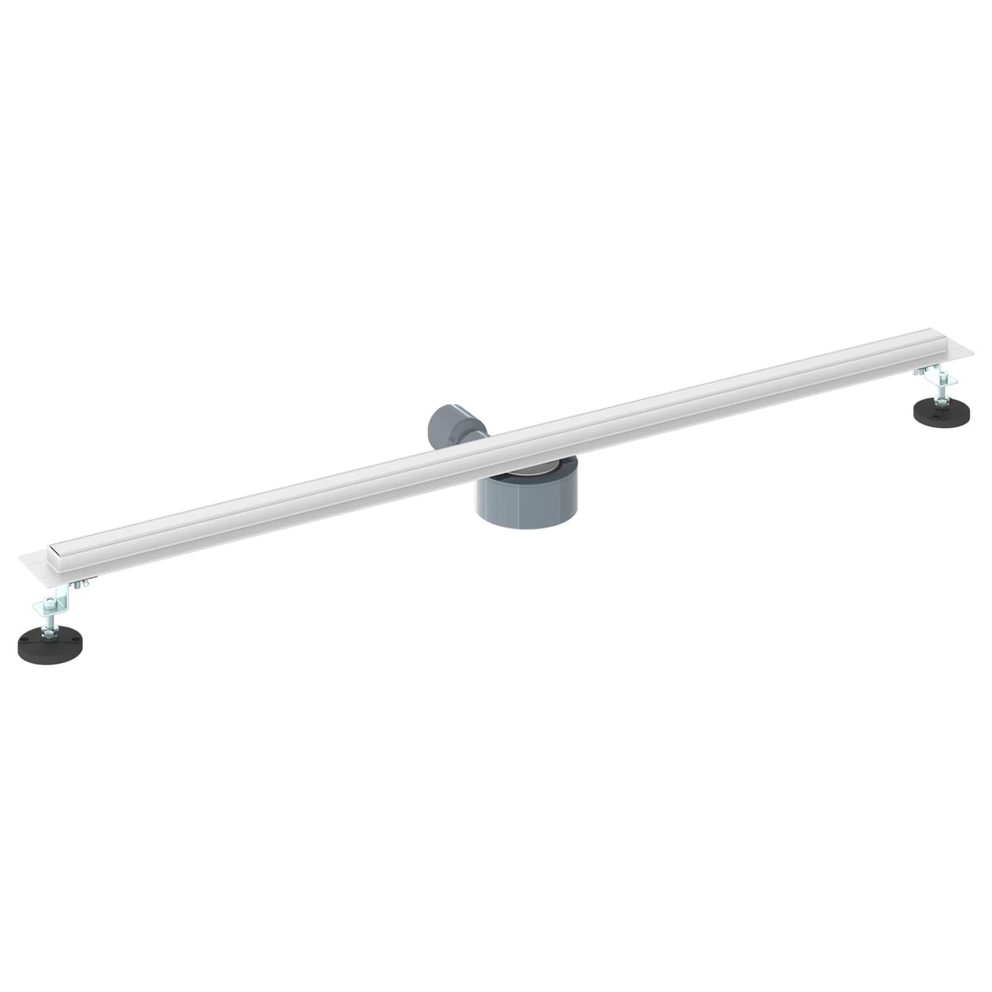 Scolascale per doccia a 360° con modello slim Argento 100 cm | homemem39