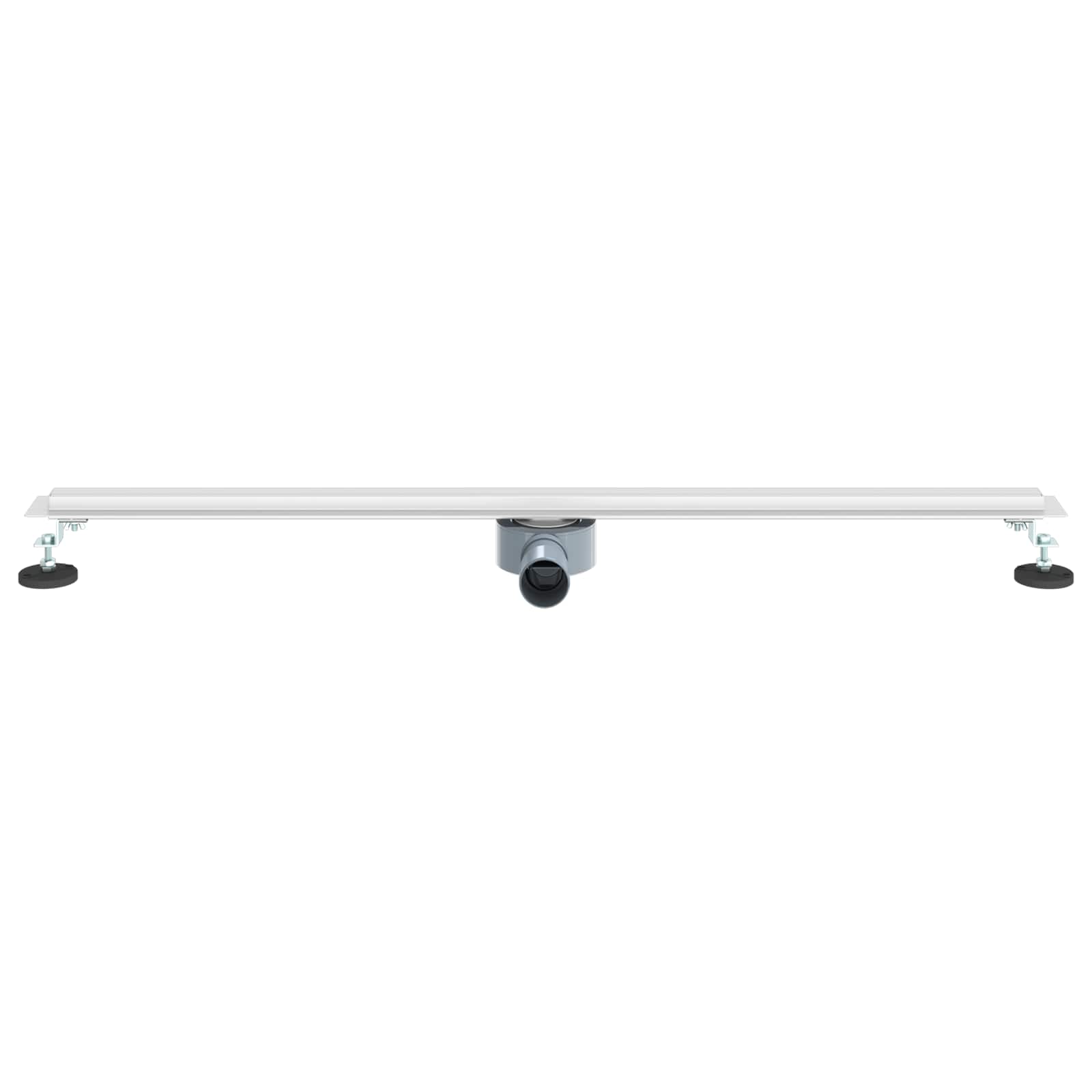 Scolascale per doccia a 360° con modello slim Argento 100 cm | homemem39