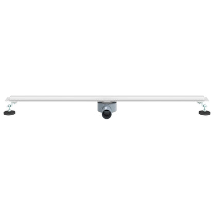 Scolascale per doccia a 360° con modello slim Argento 100 cm | homemem39