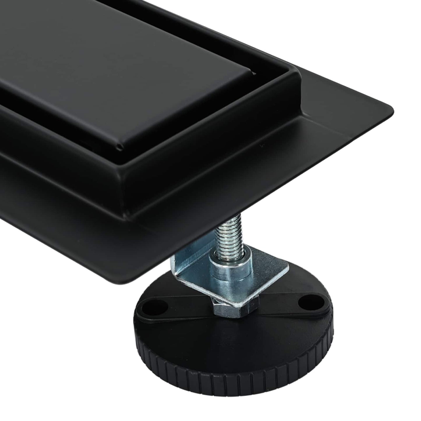 Scarico doccia 2-in-1 con sifone a 360° Nero 50 cm