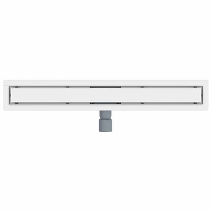 Drenaggio doccia 2 in 1 Argento 70 cm Acciaio Inox 304