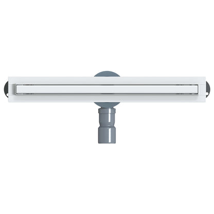 Scolascale per doccia a 360° con modello slim Argento 50 cm | homemem39