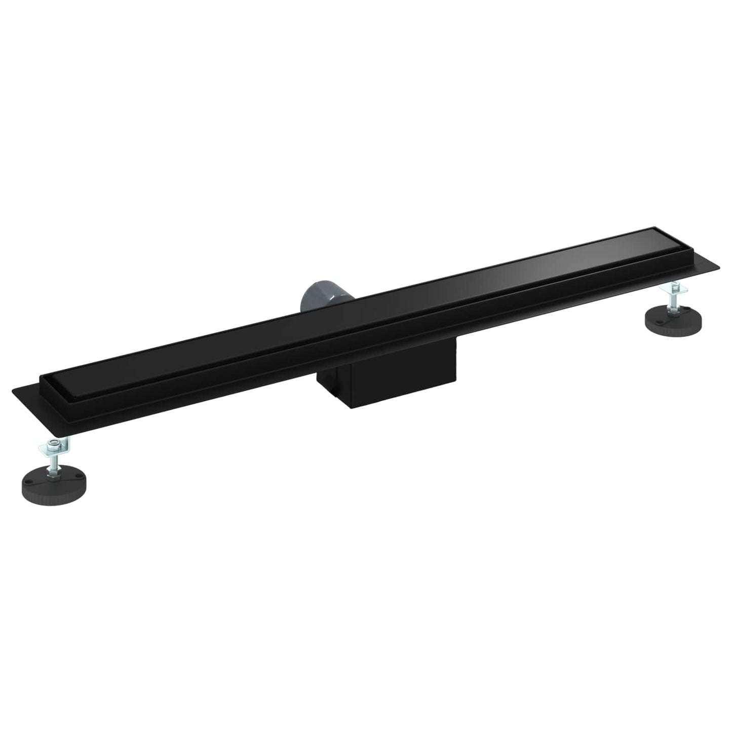 Drenaggio doccia 2 in 1 Nero 70 cm Acciaio Inox 304 | homemem39