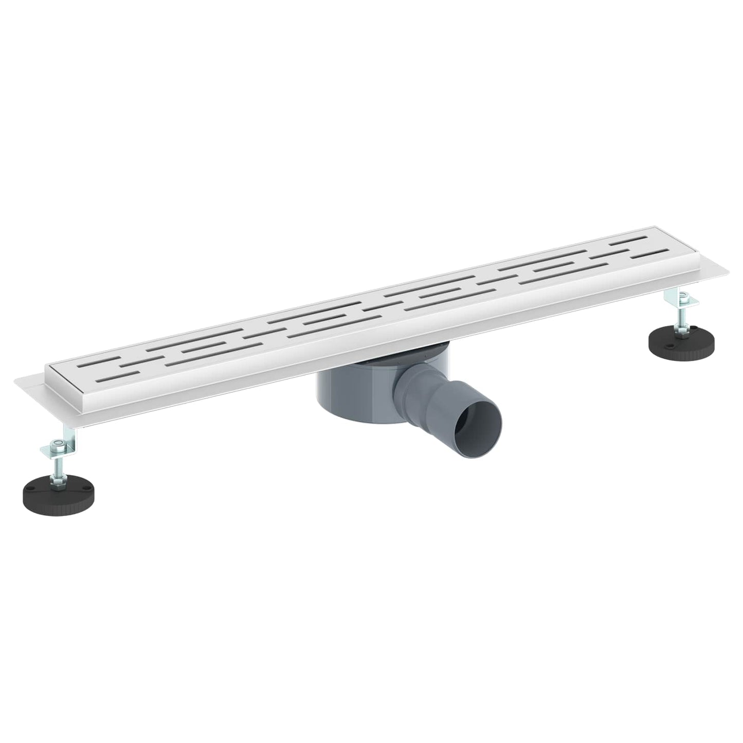 Scarico doccia con copertura in vetro e sifone a 360° 60 cm | homemem39