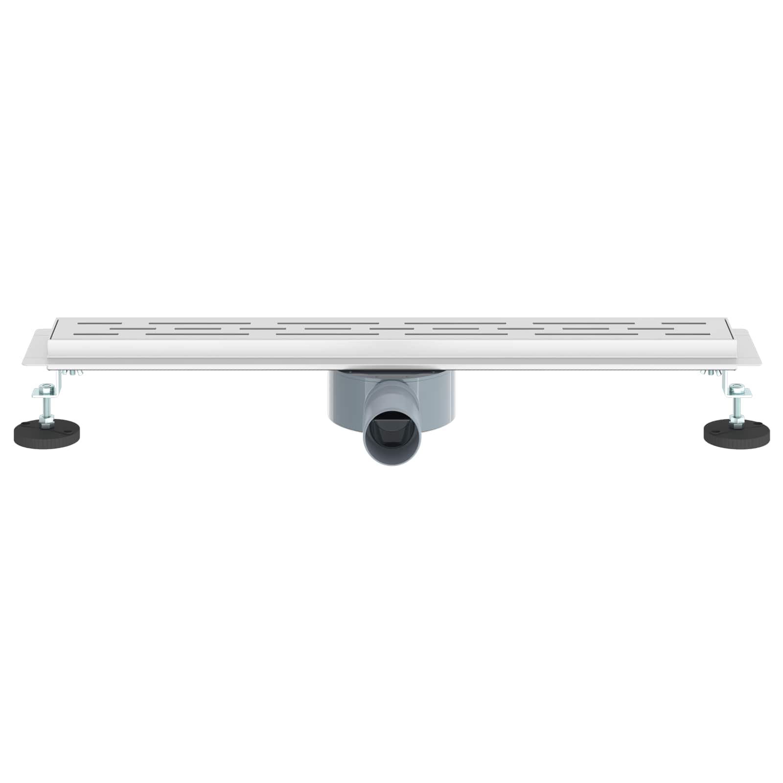 Scarico doccia con copertura in vetro e sifone a 360° 60 cm | homemem39