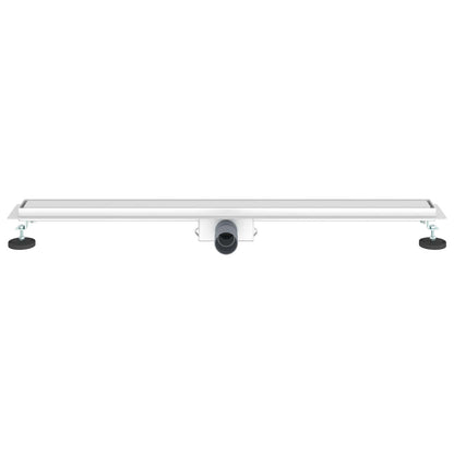 Drenaggio doccia 2 in 1 Argento 100 cm Acciaio Inox 304