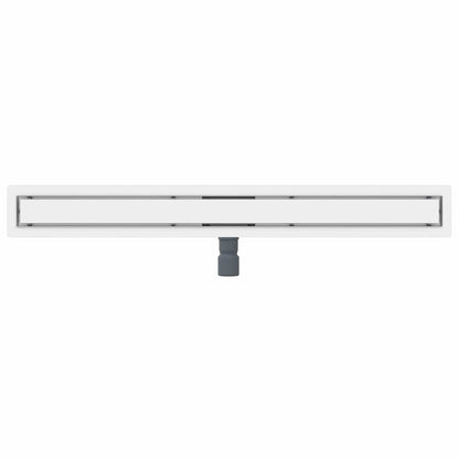 Drenaggio doccia 2 in 1 Argento 100 cm Acciaio Inox 304