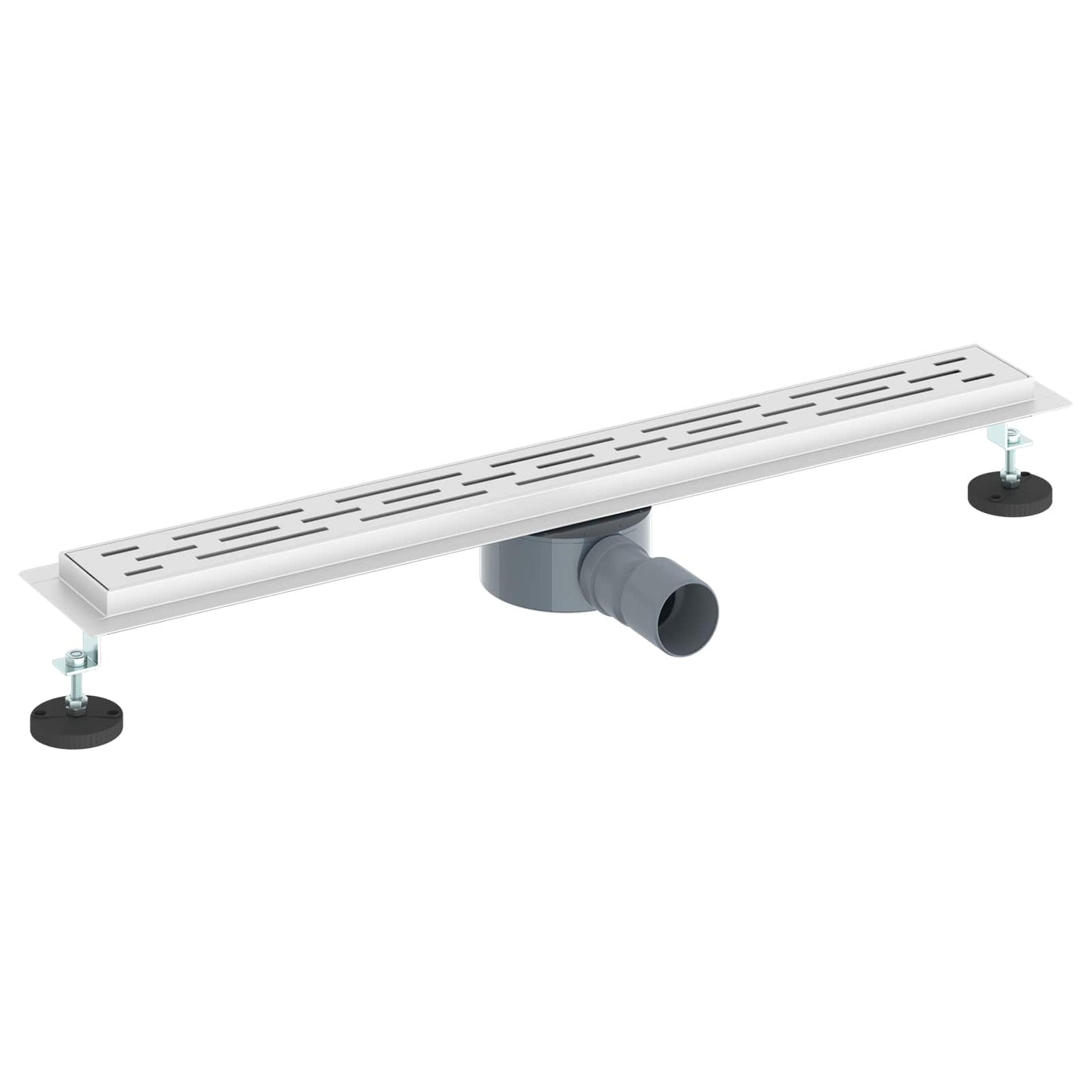 Scarico doccia con copertura in vetro e sifone a 360° 70 cm | homemem39