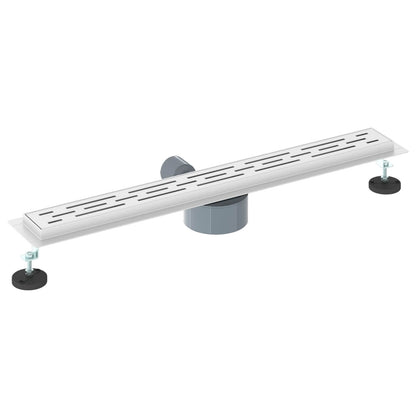 Scarico doccia con copertura in vetro e sifone a 360° 70 cm | homemem39