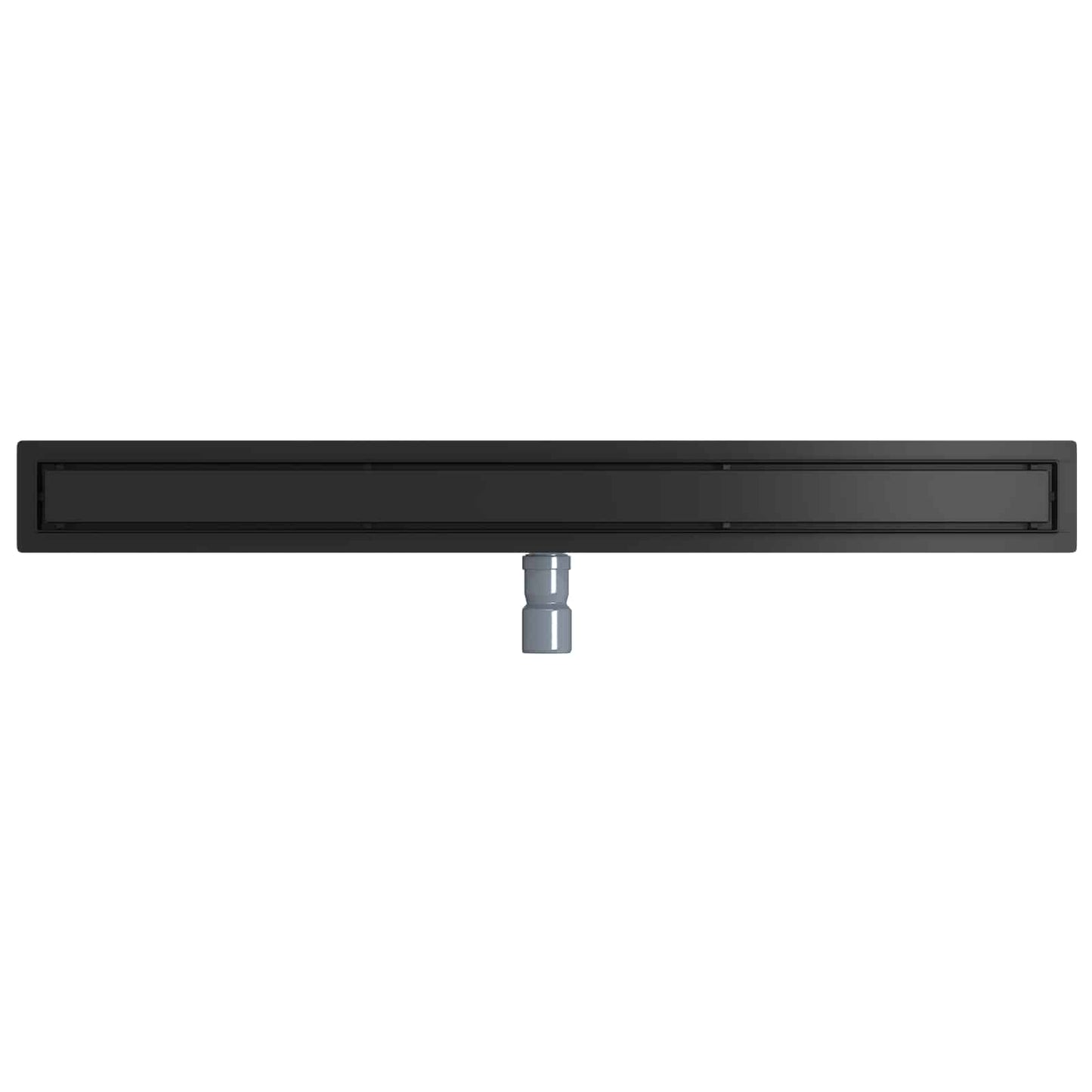 Scarico doccia 2-in-1 con sifone a 360° Nero 100 cm | homemem39