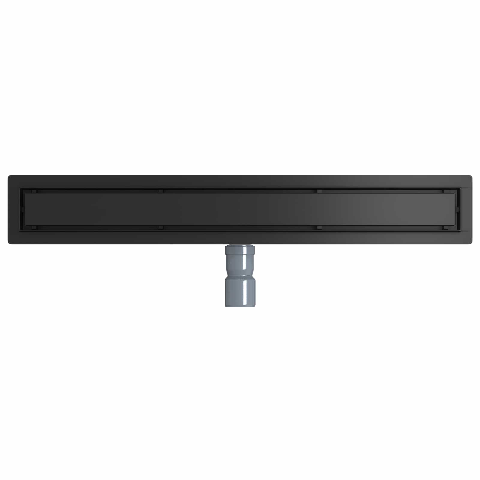 Scarico doccia 2-in-1 con sifone a 360° Nero 70 cm | homemem39
