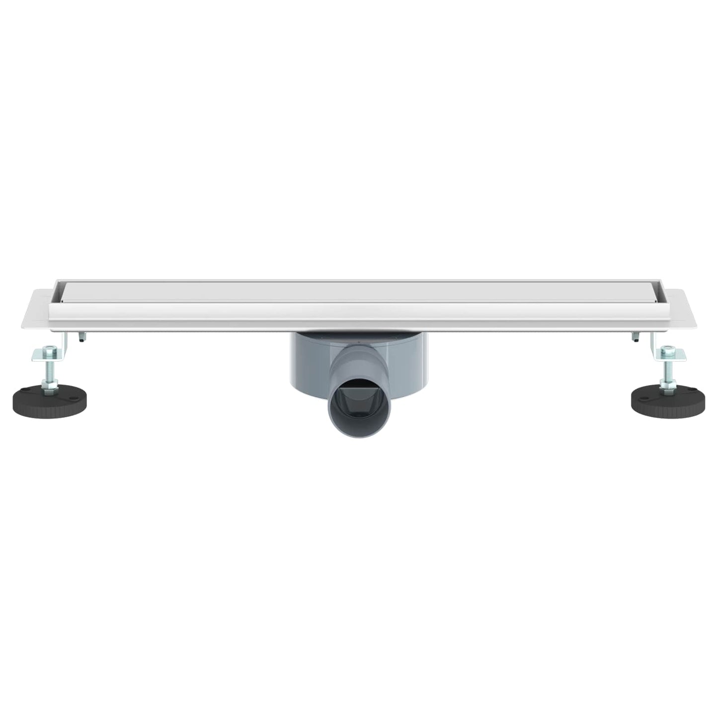 Scarico doccia 2-in-1 con sifone a 360° Argento