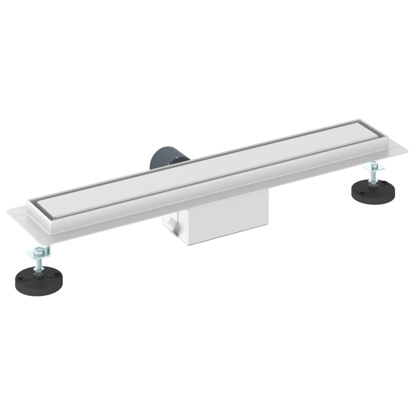 Drenaggio doccia 2 in 1 Argento 60 cm Acciaio Inox 304