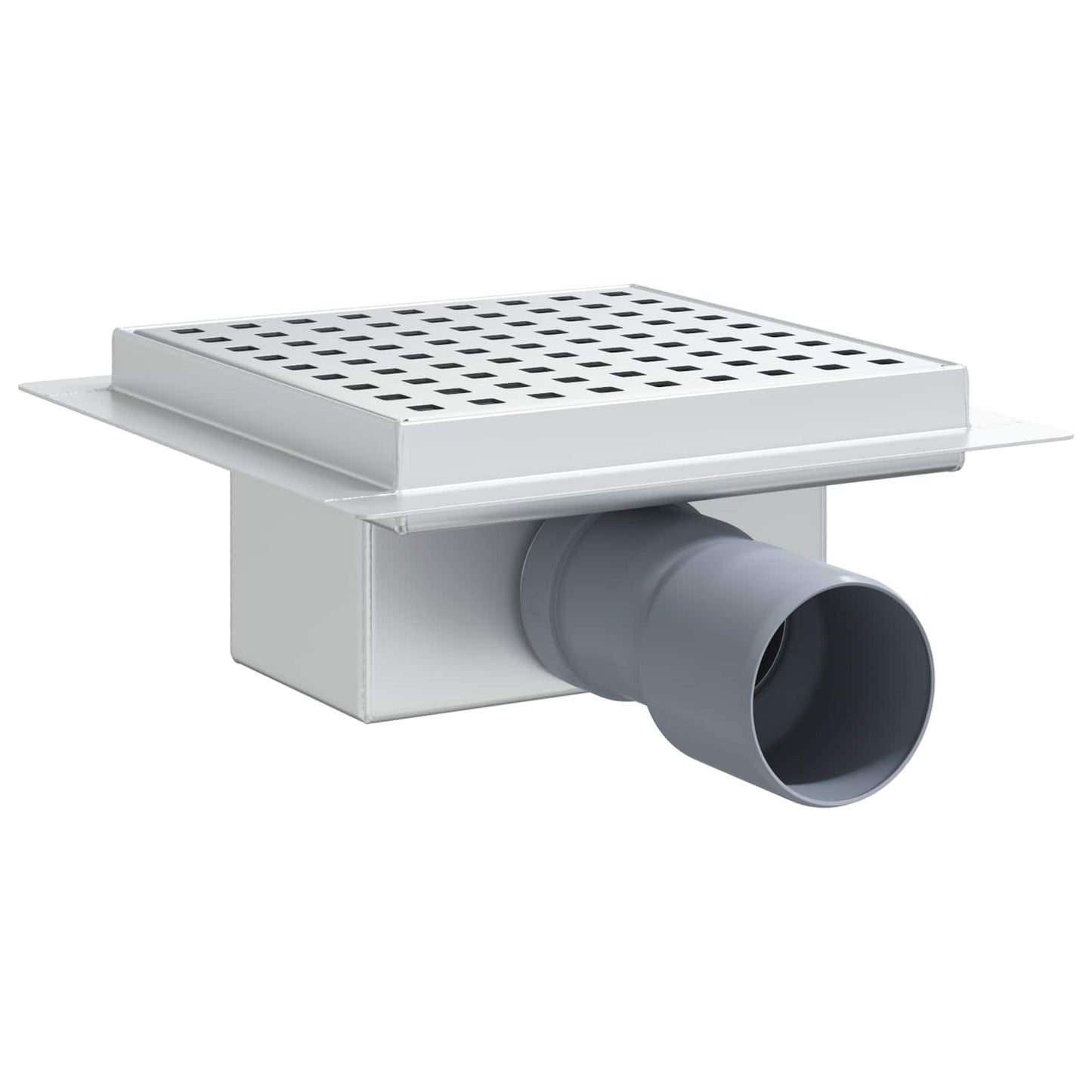 Scarico doccia a pois Argento 15 x 15 cm Acciaio Inox 304