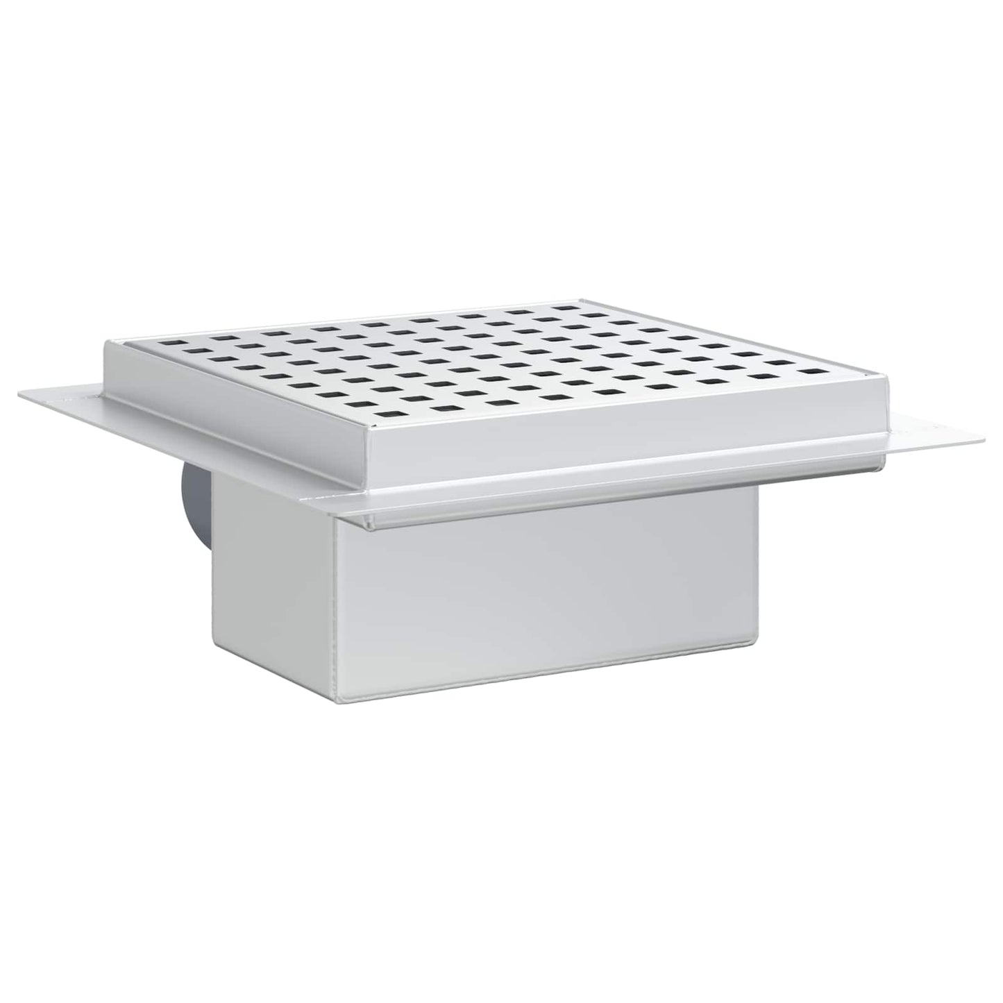 Scarico doccia a pois Argento 15 x 15 cm Acciaio Inox 304 | homemem39