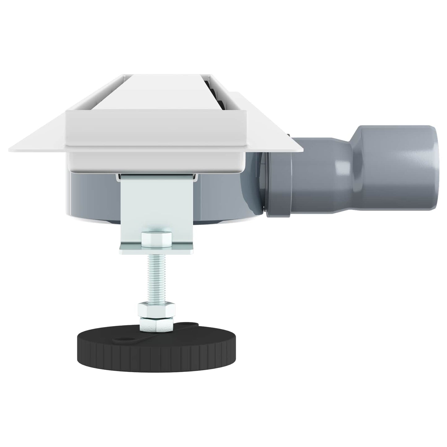 Scarico doccia 2-in-1 con sifone a 360° Argento 80 cm | homemem39