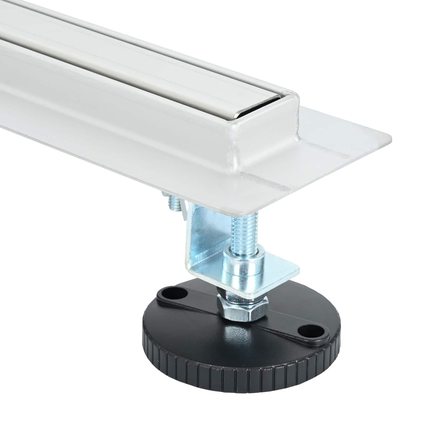 Scolascale per doccia a 360° con modello slim Argento 70 cm